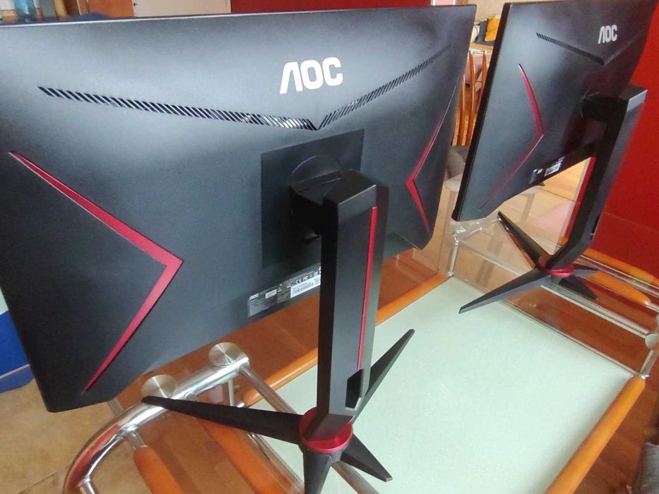 2 броя монитори AOC 24G2U5/BK 23.8inch 249лв Брой отлични ПрегледТест