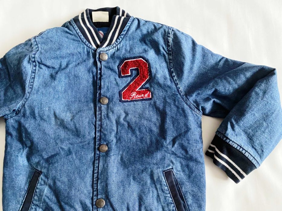 Geaca baieti, Zara, denim, 128( 8 ani)
