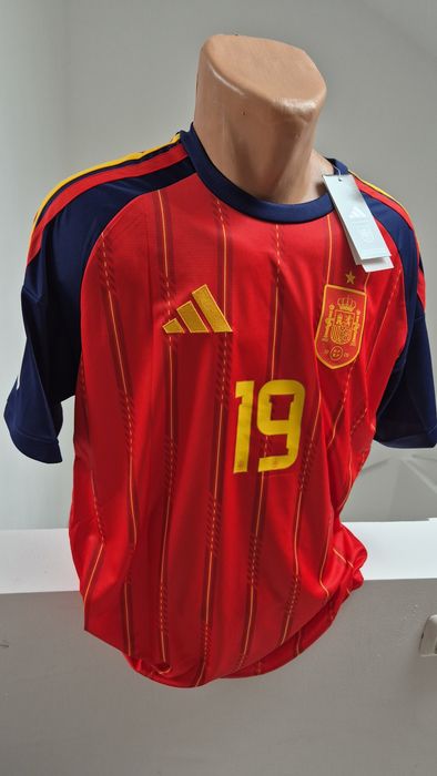 Tricou fotbal Spania Lamine Yamal mărime XL Cupa Mondiala