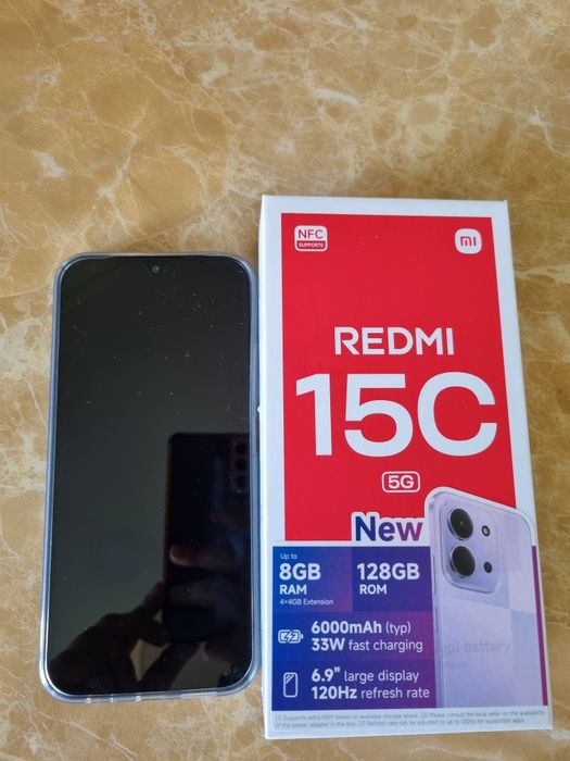 Redmi 15 c 128GB nou cu cartela