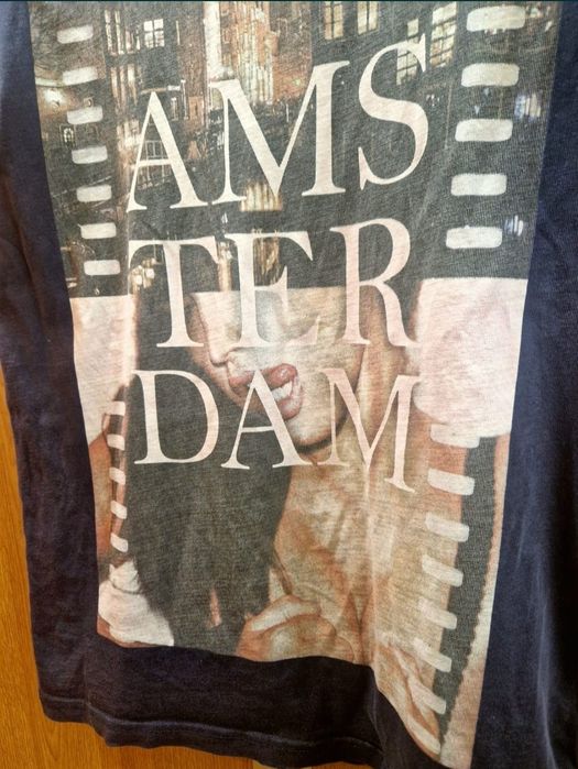 Tricou Soviet imprimeu Amsterdam