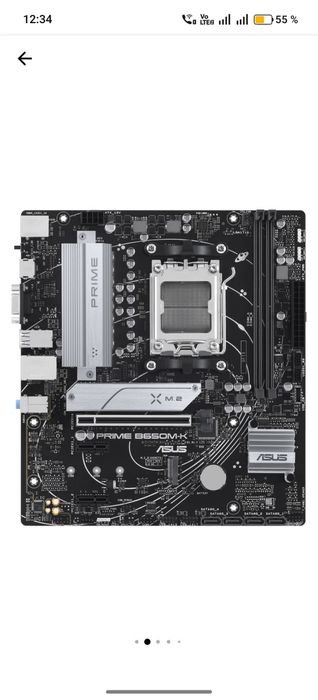 Placa de baza Asus B650M-K slot AMD