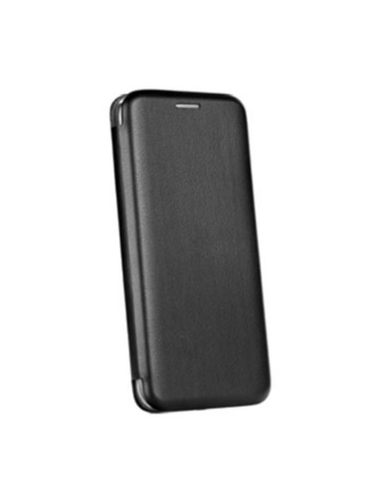 Honor 400 / 400 Lite - Husa Carte Piele Eco Neagra