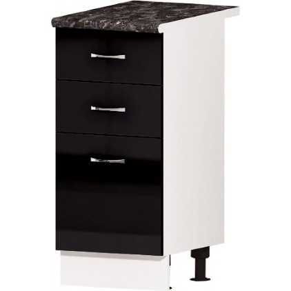 Долен кухненски шкаф с 2 чекмеджета 40 см