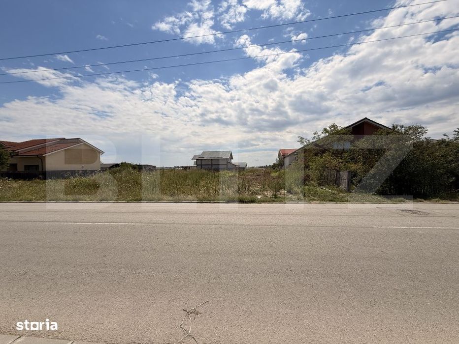 Teren intravilan 1.000 mp, front 13 m, toate utilitatile, Popoveni