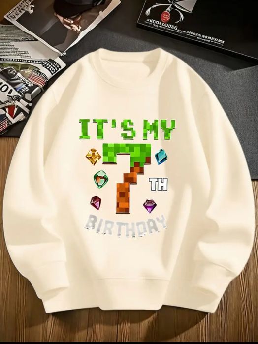 Комплелт Пуловер Pixi Minecraft за рожден ден
