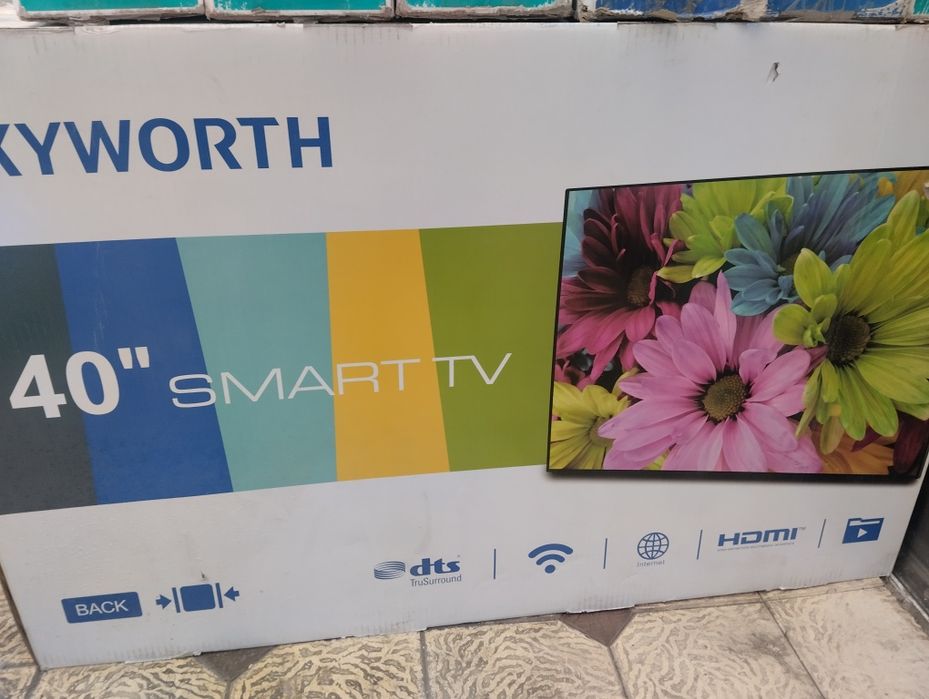 40 tali 43 tali smart tv aksiyaga tushgan optom narxllarda