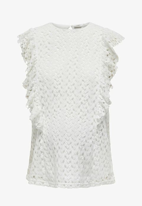 Бяла блуза за бременни Only Maternity