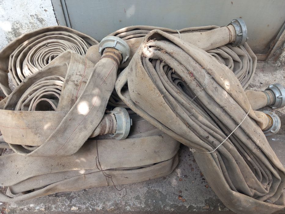 Пожарникарски маркучи различни размери