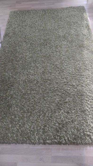 Covor cu fir lung, pufos cu fir de matase