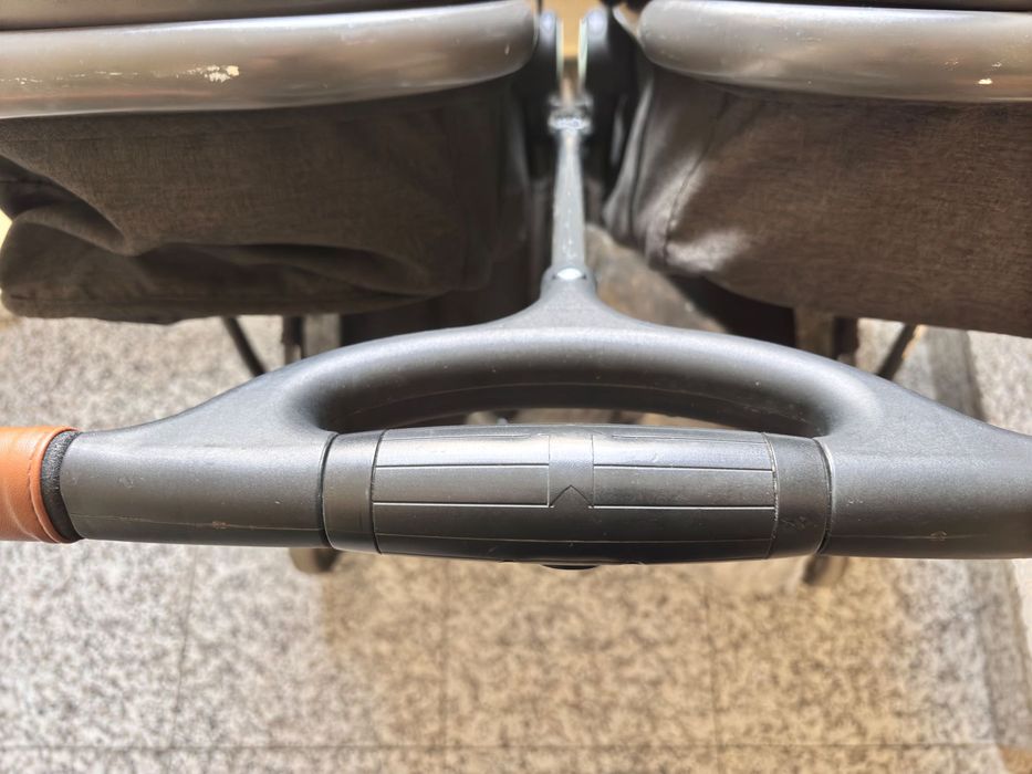 Chipolino Duo Smart Mint детска количка за близнаци/ Добро състояние