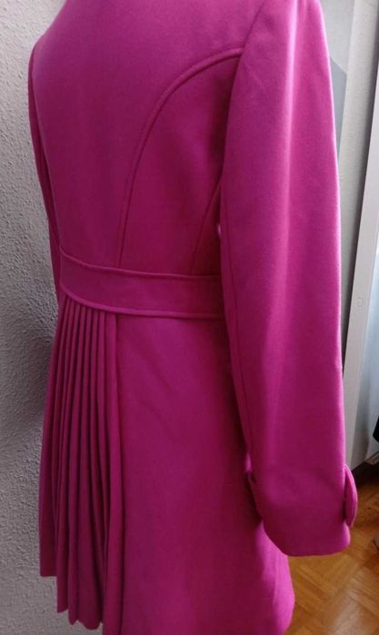 Red Valentino-оригинално дамско палто,цвят фуксия/pink