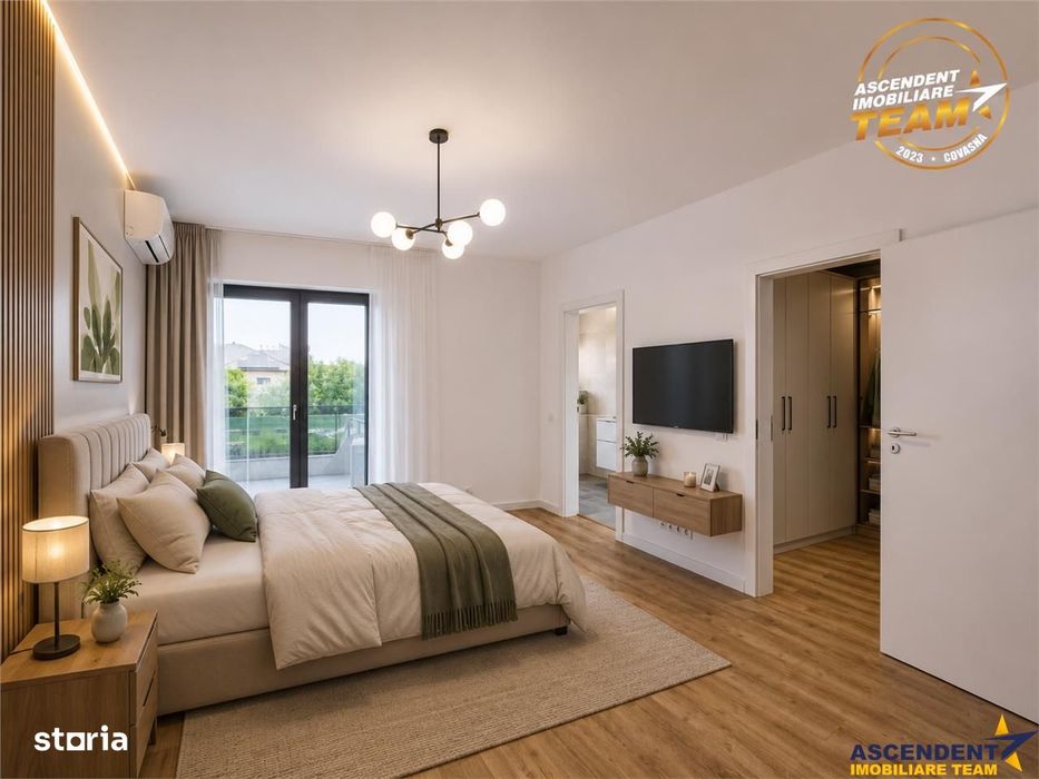 Premiera in judetul Covasna! Apartament NZEB A+, gradina proprie, 111