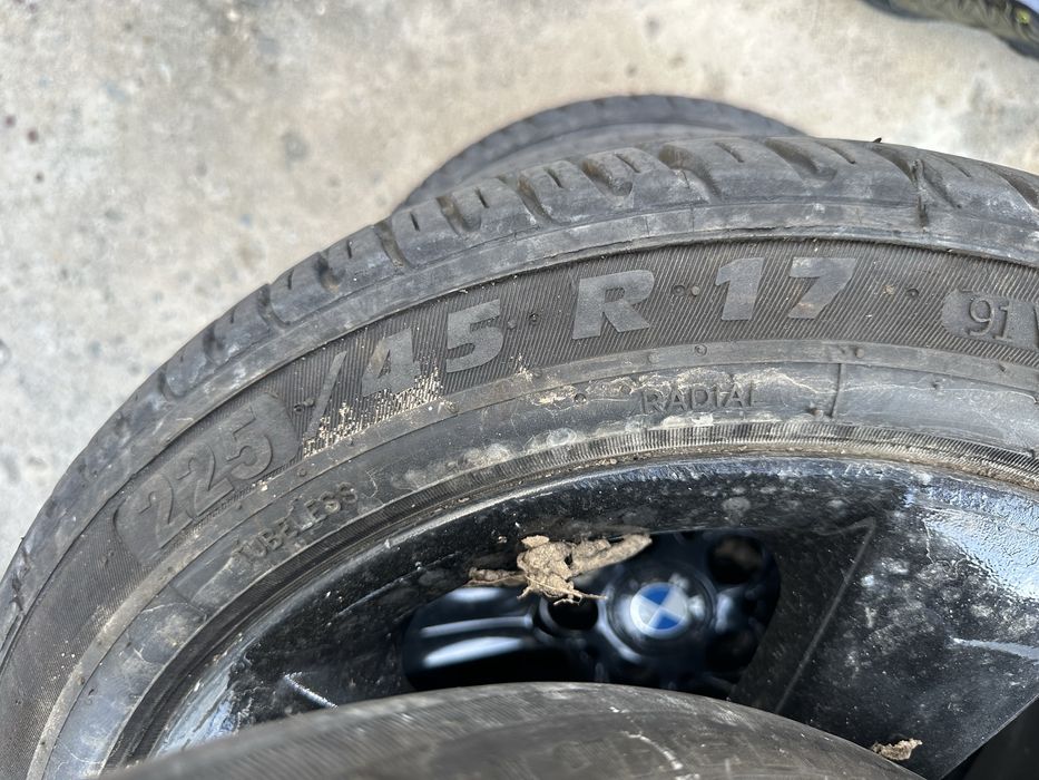 Jante roti 5x120 r17 Bmw seria 1 seria 3 225/45R17 originale is47