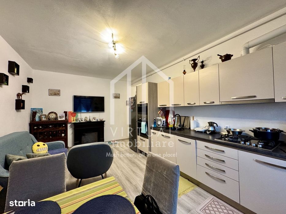 Apartament cu 3 camere, 54mp utili+balcon, etaj 2/3, Selimbar