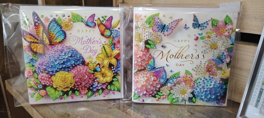 Ръчно изработено диамантени картички!