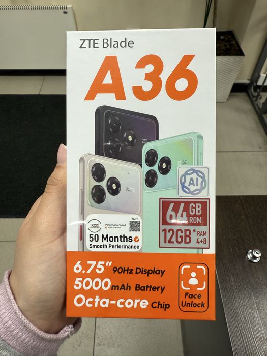 Сотовый телефон ZTE Blade A36