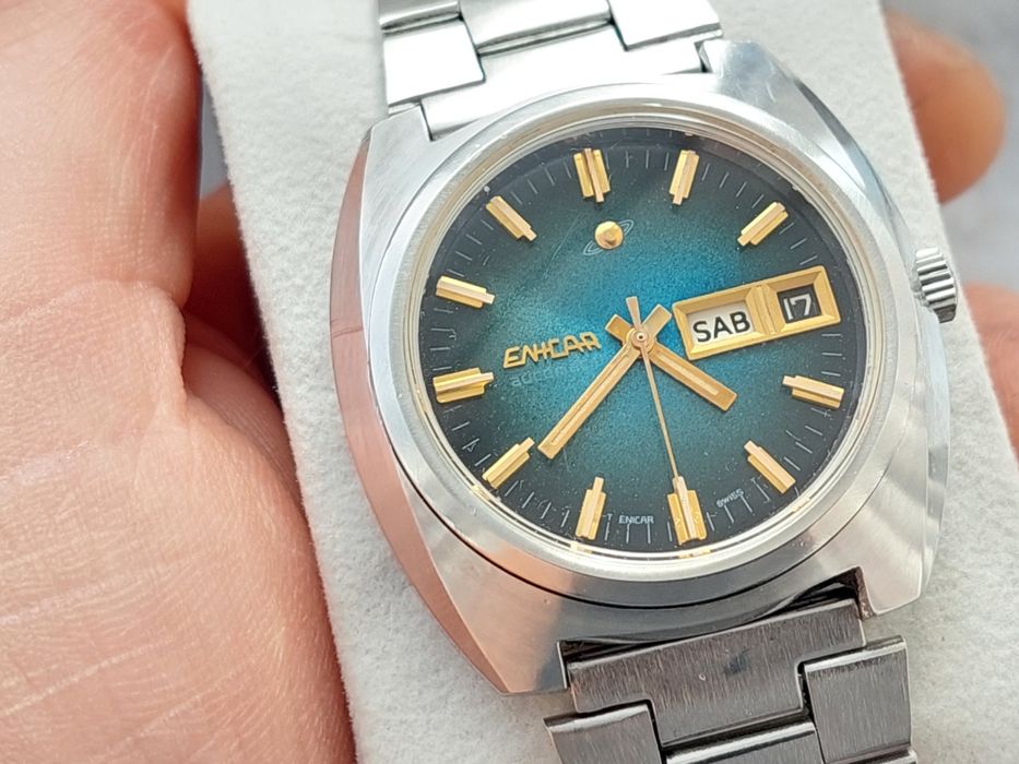 Ceas Enicar automatic perfect functional, colectie vintage