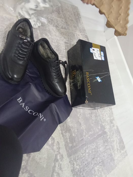 Кросовка кожанный