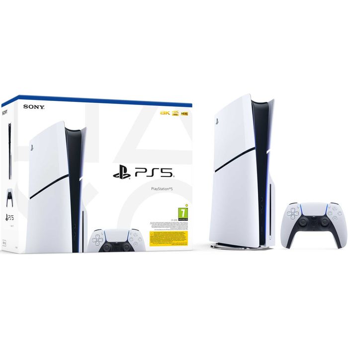 Consola PlayStation 5 (PS5) Slim, 1TB SSD, D-Chassis si casti PULSE 3D