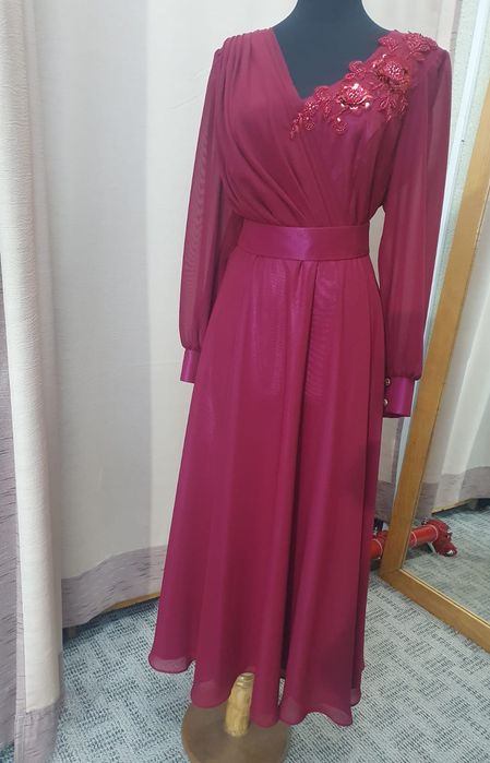 Rochie ocazie din voal