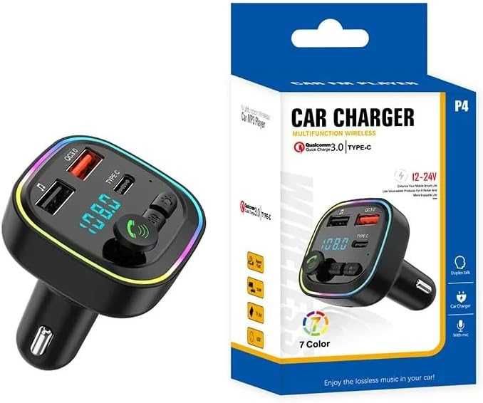 Bluetooth FM предавател за кола