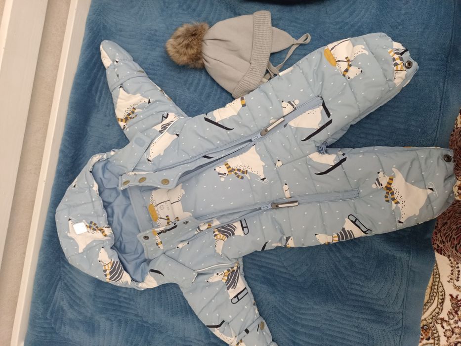 Детский зимний комбинезон