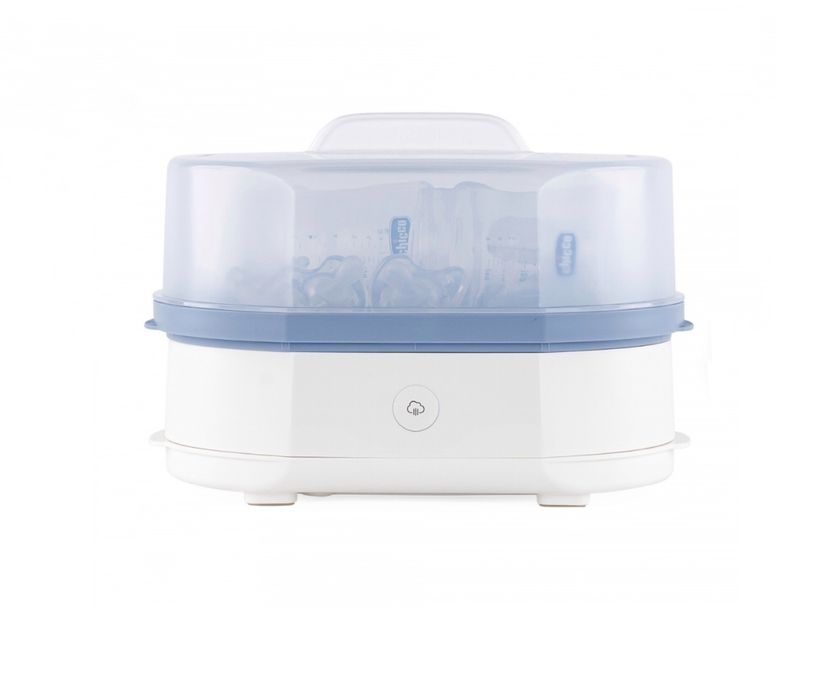 Sterilizator electric cu aburi Chicco 3 in 1 Steril Natural, 0luni+