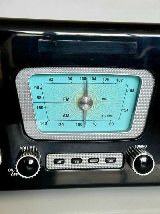 Ретро стил грамофон с FM радио и USB