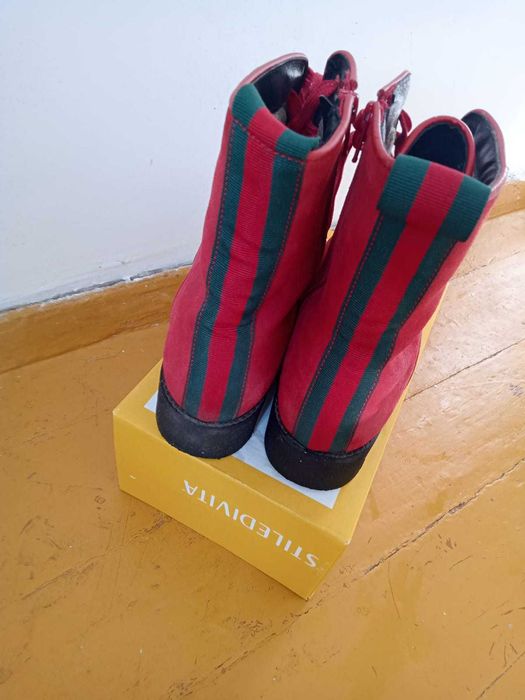 Зимние ботиночки меховые