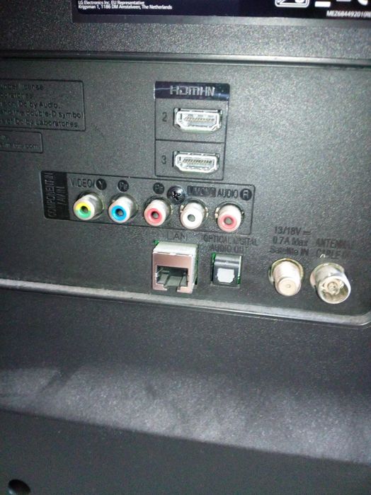 Smart телевизор LG 43 инча със счупена матрица