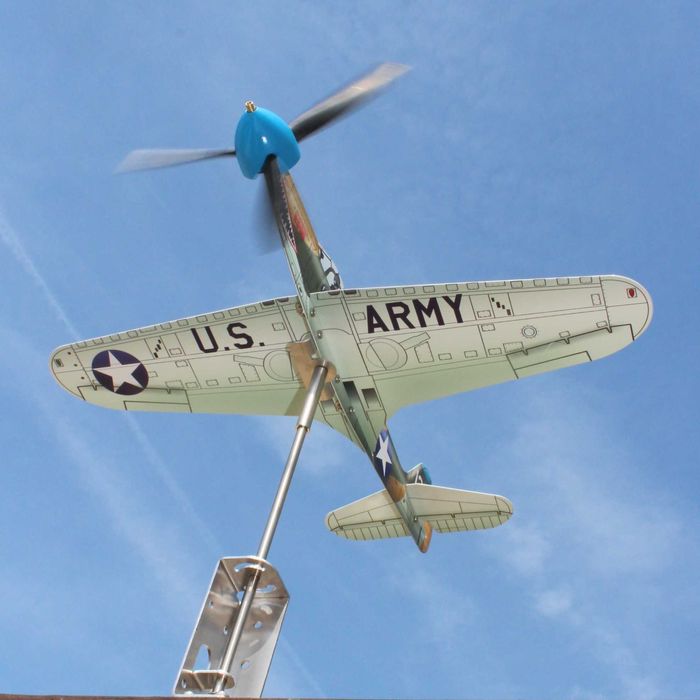 Инокс Ветропоказател изтребител Bell P39 Airacobra USA ръчно изработен