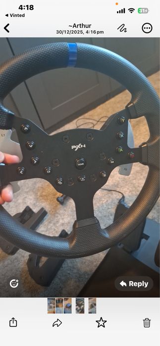 volan gaming pxn v99 compatibil cu playstation xbox  pc