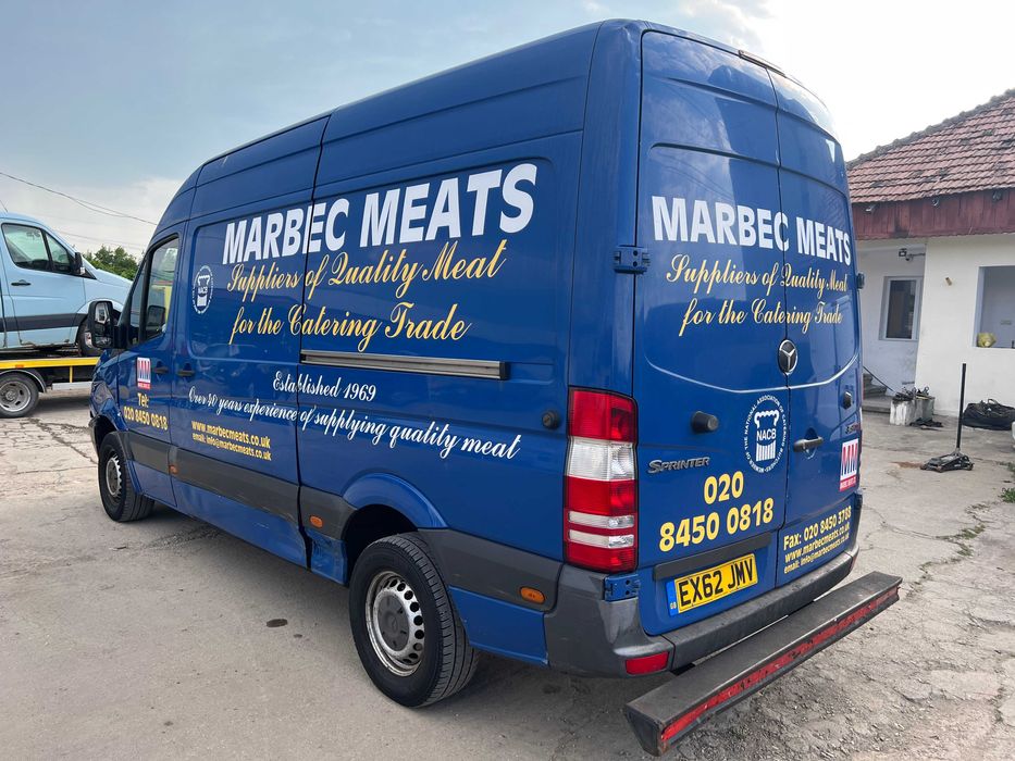 JANTE OTEL 16"MERCEDES SPRINTER 2012 EURO 5 6x130 6.5J cu anvelope 235