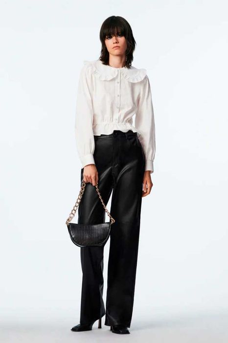 Риза с камъчета Zara, S