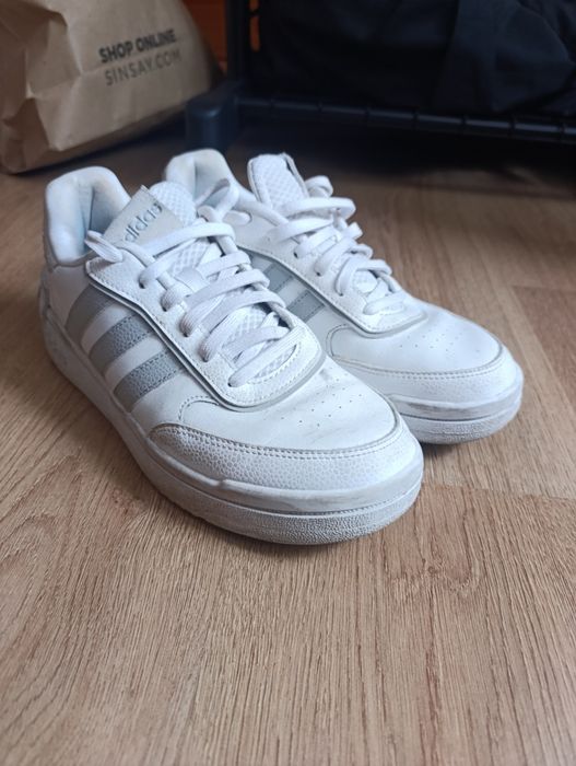 Adidas sportswear кожени маратонки