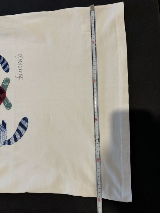 Tricou Dsquared2 alb imprimeu M L original