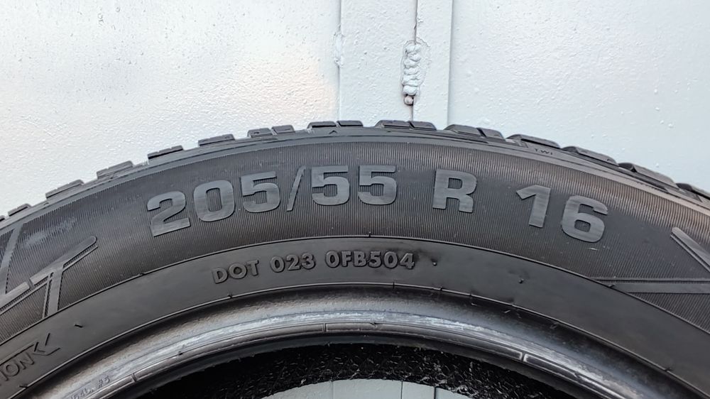 2бр зимни гуми 205/55/16 Vredestein 
Wintrac 
dot23