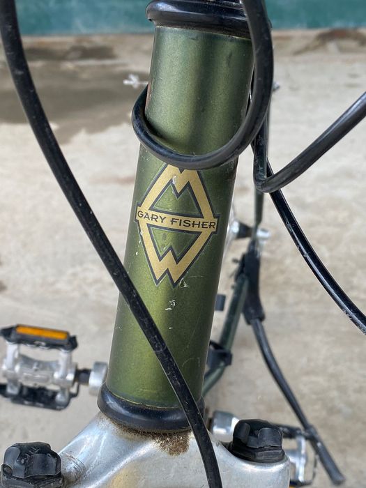 Винтажный горный велосипед