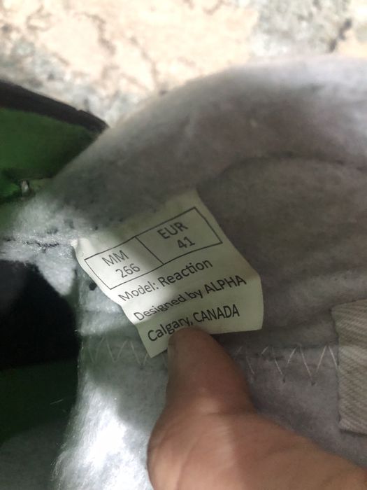 коньки Alpha reaction одевал раз 5-6