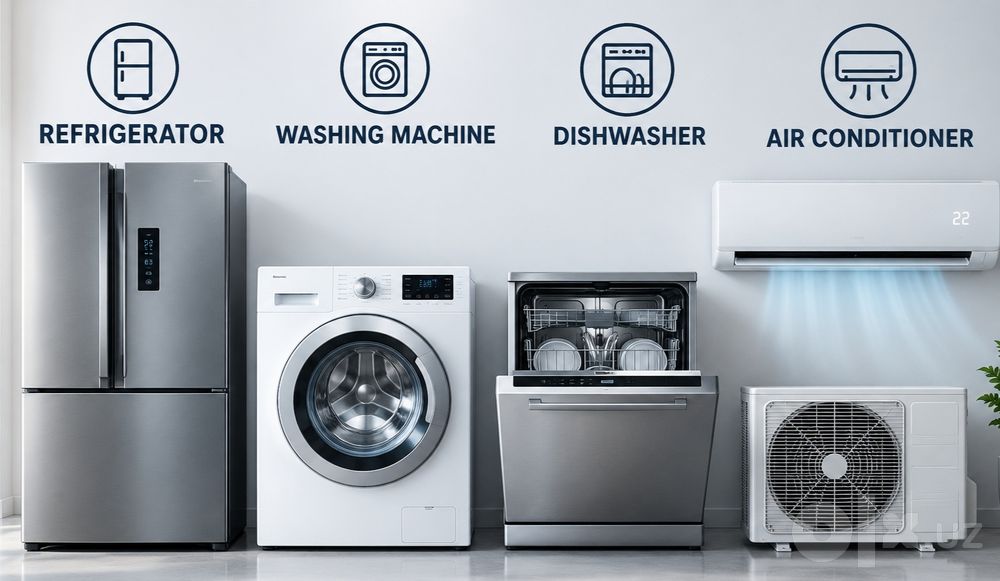 Refregerator, home appliance repair in Tashkent.