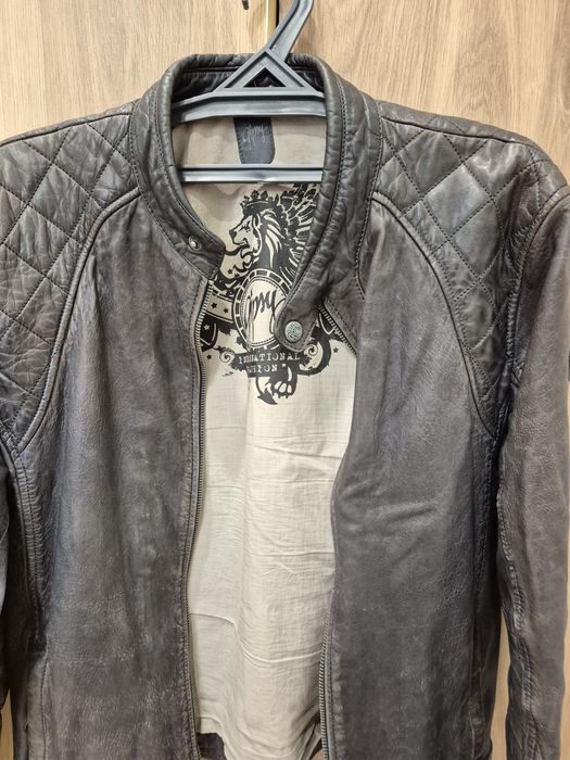 Продам куртка кожаная мужская