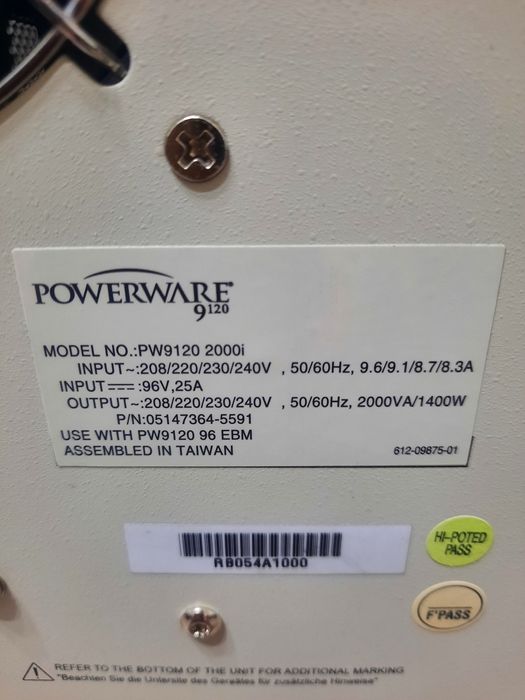 ИБП Eaton Powerware PW9120