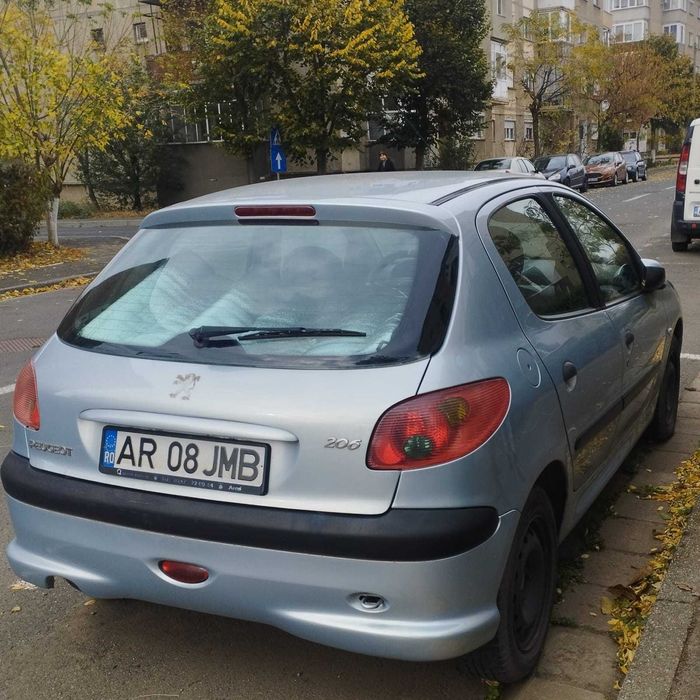 Peugeot 206 1,4 Benzina - KM PUTINI , KM REALI