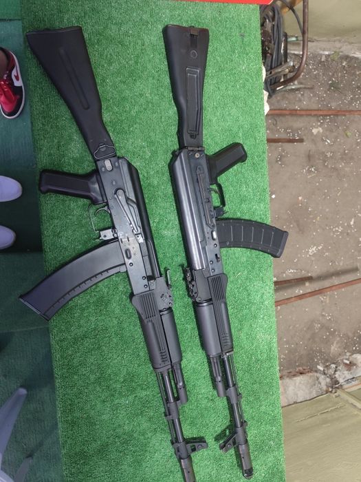 Стрелбище еърсофт калашници