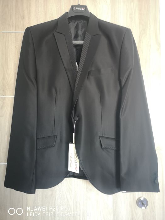 Costum barbatesc elegant lana si matase M 56