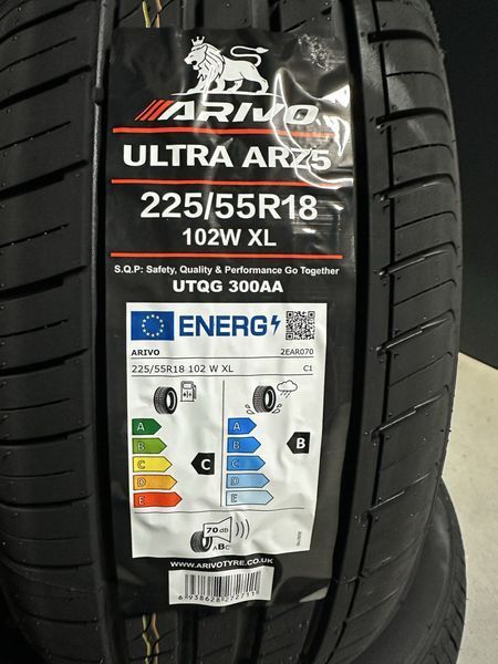 Нови летни гуми ARIVO ARZ5 225/55R18 102W XL НОВ DOT БОРД 2255518