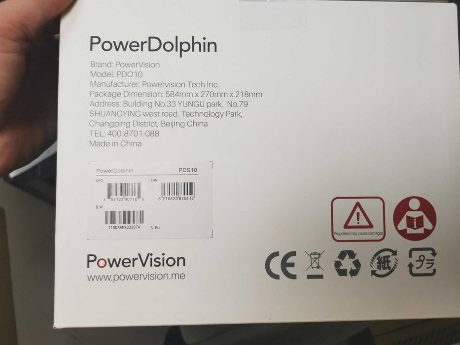 Воден дрон PowerVision PowerDolphin Standard, 4K камера