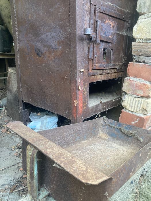 Печка  направена за отопление на парник