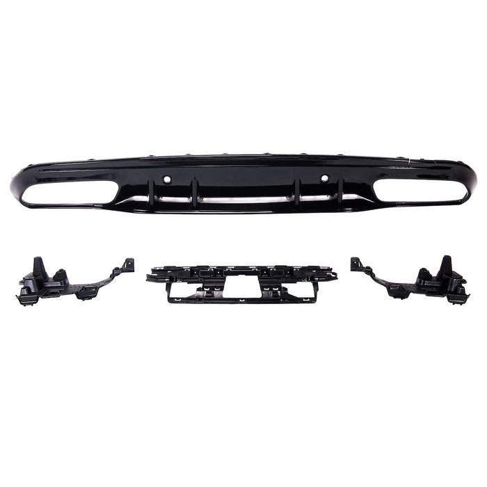 Заден Дифузьор C63 AMG Facelift за Mercedes C-Class (W205) (2013-2021)